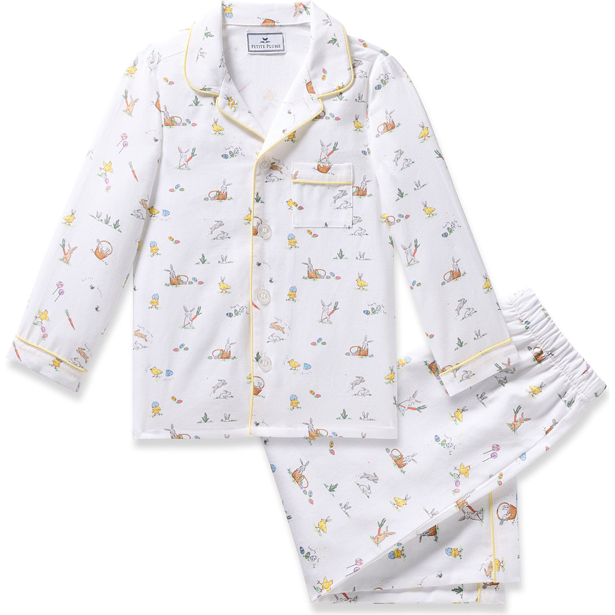 Kid's Twill Pajama, Easter Frolic (3T) EUC