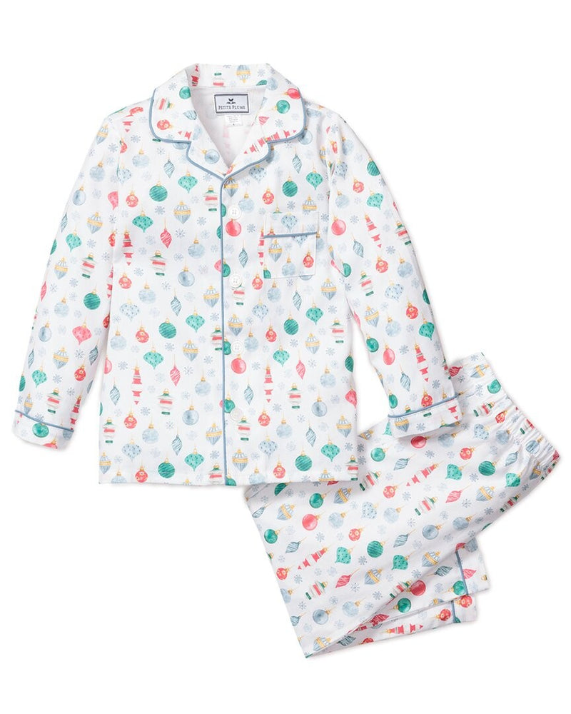 Kid's Vintage Ornaments Pajama Set (Size 2T) NWOT