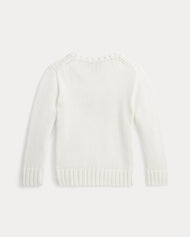 Boys Cotton Novelty Crab Bear Graphic Sweater (3T) EUC