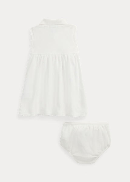 Terry Polo Dress & Bloomer (NWT 12M)