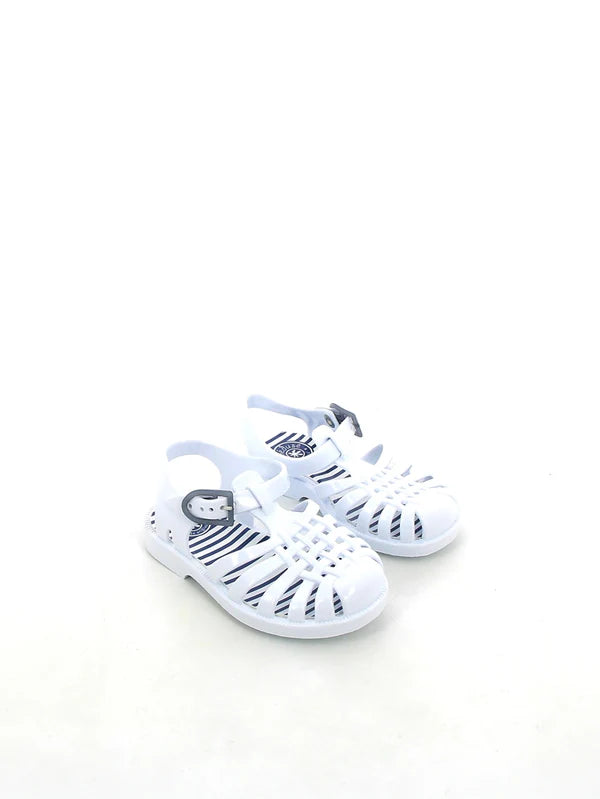 Meduse Collection Sandals White (Size 20) EUC