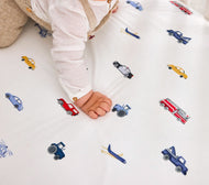 Trace Transportation Organic Crib Fitted Sheet - Set of 2 NWT